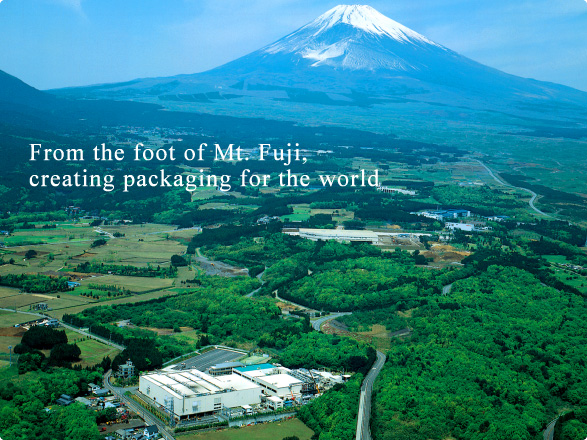 From the foot of Mt. Fuji, creating packaging for the world.